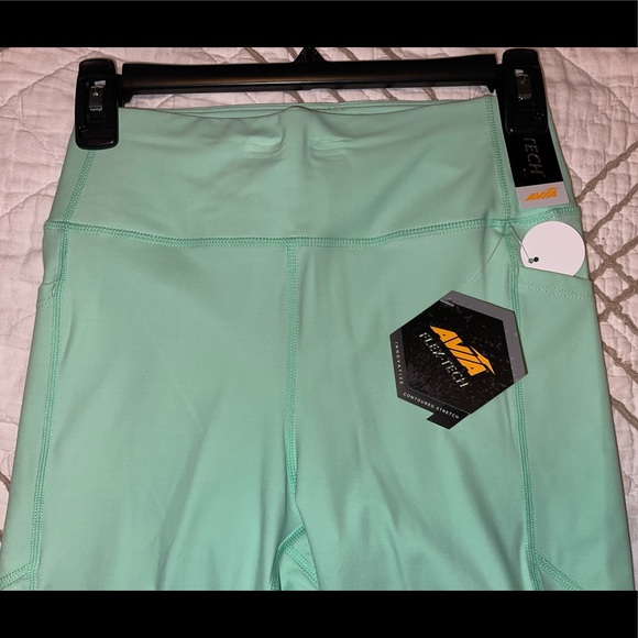 🌺 Juniors AVIA Flex-Tech 2/Pockets Leggings. Size XS (0-2). 🌺 - Picture 7 of 9